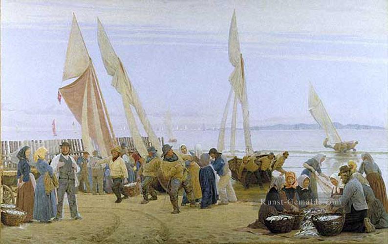 Manana en Hornbaek 1875 Peder Severin Kroyer Ölgemälde